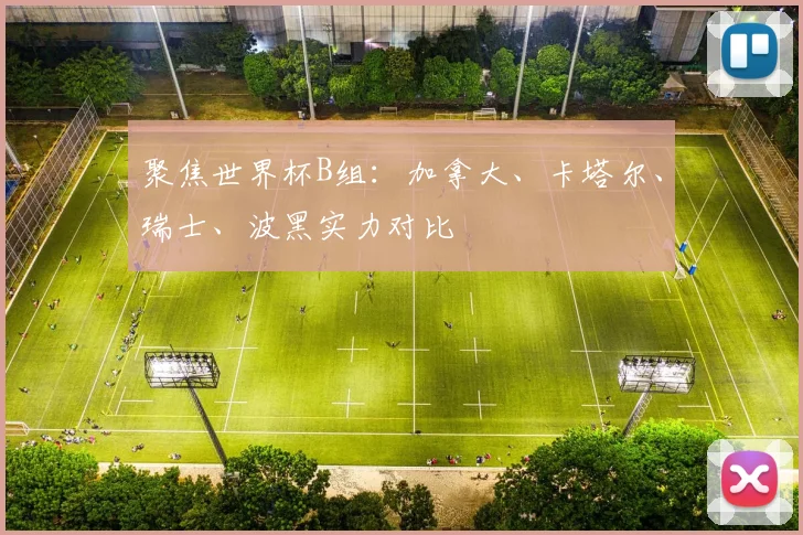 聚焦世界杯B组：加拿大、卡塔尔、瑞士、波黑实力对比